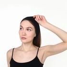 Головная повязка LoveLife, 8.5×60 см, чёрная - Фото 1