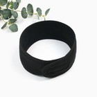 Головная повязка LoveLife, 8.5×60 см, чёрная - Фото 2
