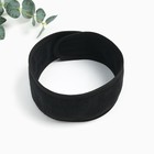 Головная повязка LoveLife, 8.5×60 см, чёрная - Фото 3