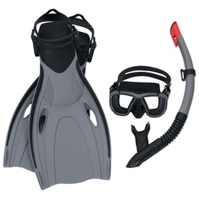 Набор для плавания Inspira Pro Snorkel Set: маска, трубка, ласты, р. S/M, 25044