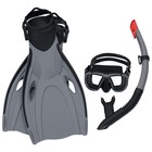 Набор для плавания Inspira Pro Snorkel Set, размер L/XL (маска,трубка,ласты), цвет МИКС 25045 - фото 10274126