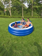 Бассейн надувной «Семейный», 231×219×79 см, от 6 лет, 54422 - фото 8642113
