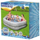 Бассейн надувной «Семейный», 213 х 206 х 53 см, от 6 лет, 54423 - фото 23812314