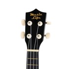 Укулеле черный, в комплекте ремень, каподастр 9513627