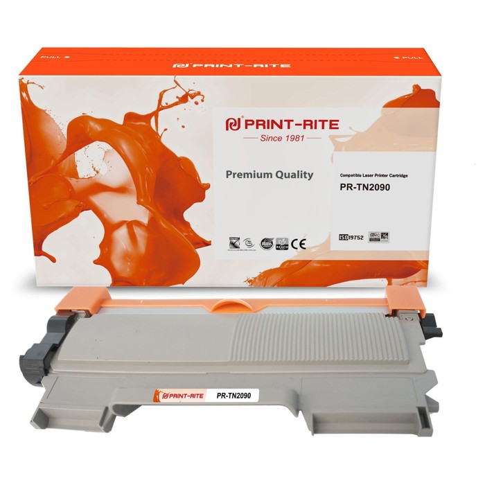 Картридж лазерный Print-Rite TFBA87BPU1J PR-TN2090 для Brother DCP-7057 (1000k), чёрный - фото 51308697