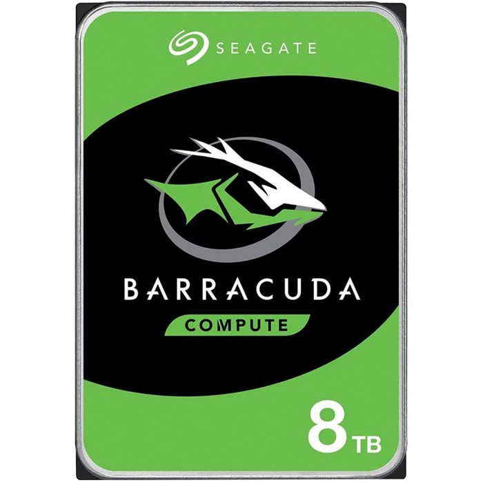 Жёсткий диск Seagate ST8000DM004 Desktop Barracuda, 8 Тб, SATA-III, 3.5