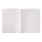 Предметная тетрадь по алгебре Calligrata «На Чёрном», 48 листов, в клетку, со справочным материалом, обложка из мелованного картона - фото 120345927