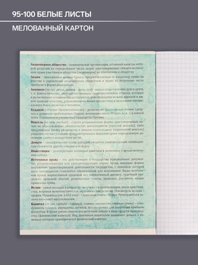 Тетрадь предметная 48 листов в клетку Calligrata, «Комикс Аниме. Обществознание», обложка мелованный картон (комплект 3 шт)