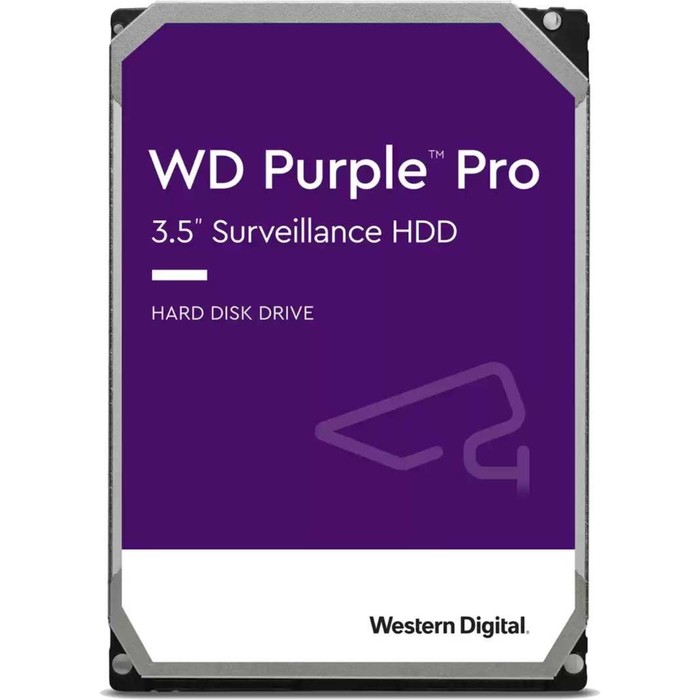 Жёсткий диск WD WD101PURP Video Purple Pro, 10 Тб, SATA-III, 3.5" - фото 51343166