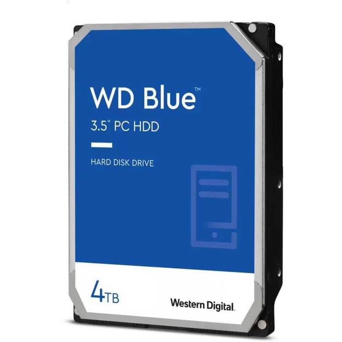 Жёсткий диск WD WD40EZAZ Desktop Blue, 4 Тб, SATA-III, 3.5
