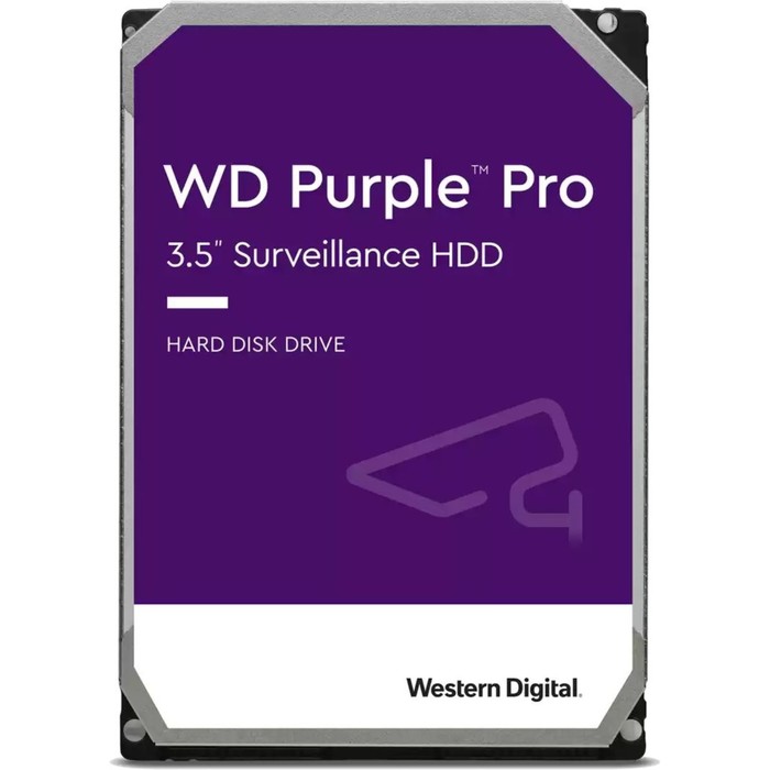 Жёсткий диск WD WD8001PURP Video Purple Pro, 8 Тб, SATA-III, 3.5" - фото 51431132