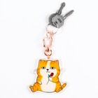 Брелок для ключей акриловый «Котик», 6 х 5,4 см - Фото 8