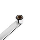 Излив для смесителя ZEIN, 3/4", прямой, нержавеющая сталь, 30 см, аэратор пластик - Фото 5