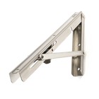 Кронштейн складной для столов и полок ТУНДРА, 2 шт., длина 400 мм, нержавеющая сталь - Фото 11