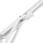 Кронштейн складной для столов и полок ТУНДРА, 2 шт., длина 450 мм, сталь, белый - Фото 12