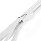 Кронштейн складной для столов и полок ТУНДРА, 2 шт., длина 500 мм, сталь, белый - Фото 12