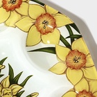 Подставка для яиц Доляна «Кролик в цветах», 8 ячеек, 22×22 см, стекло, жёлтая - Фото 6