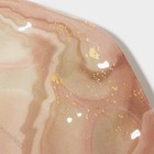 Подставка для яиц Доляна «Со светлой Пасхой», d=21 см, 8 ячеек, стекло, бежевая - Фото 7