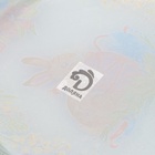 Подставка для яиц Доляна «Праздничный кролик», 37×24.5 см, 8 ячеек, под кулич d=20 см, стекло, голубая - Фото 6