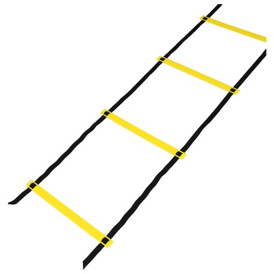 Координационная лестница ONLYTOP, 6 м, толщина 2 мм, жёлтая