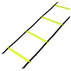 Координационная лестница ONLYTOP, 6 м, толщина 4 мм, цвет салатовый - Фото 2