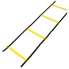 Координационная лестница ONLYTOP, 6 м, толщина 4 мм, цвет жёлтый - Фото 2