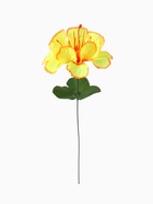 Цветы искусственные «Бегония криспа», h=27 см, d=11 см, жёлтые 9351773