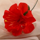 Цветы искусственные «Бегония криспа», h=27 см, d=11 см, красные 9351777