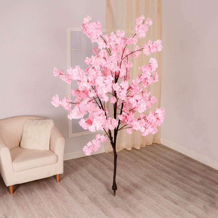 Дерево искусственное "Цветущая сакура" 180 см, микс - Фото 1