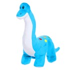 Мягкая игрушка «Динозавр Деймос», цвет синий, 33 см - фото 319286115