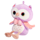 Мягкая игрушка «Сова Совушка» фиолетовая, 35 см - фото 24543753