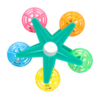 Игрушка для птиц «Карусель с шариками», 10 см, шарики по 3 см - Фото 2