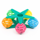 Игрушка для птиц «Карусель с шариками», 10 см, шарики по 3 см - Фото 5