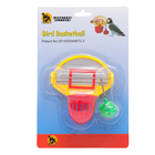 Игрушка для птиц «Баскетбольное кольцо», 9.5×11×6 см, мяч 2.5 см, корзина 4.6 см - Фото 8