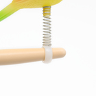 Игрушка для птиц «Птичка» на пружинке, 11.9×3.4×12.5 см, пластик, жёлтая - Фото 3