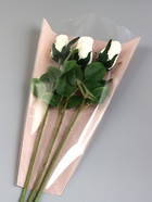 Пакет цветочный Конус, розовый, 28×9×44 см±1 см - Фото 2