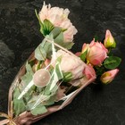 Пакет цветочный Конус, розовый, 28х9х44см±1см - Фото 3