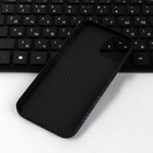 Чехол Hoco для телефона iPhone 14, кевларовая текстура, чёрно-серый - Фото 5
