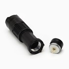 Фонарь ручной, 3 Вт, LED, zoom, дальность луча 200 м, AA, 2.5 x 9.1 см 9354096 - фото 13414885