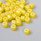 Бусины для творчества пластик цилиндр "Лимон" набор 20 гр 0,6х0,6х0,5 см - Фото 1