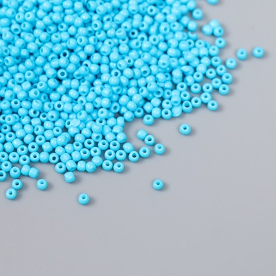 Бисер стекло 12/0 «Детский голубой», 15 г