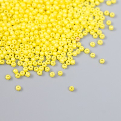 Бисер стекло 12/0 «Лимон», 15 г