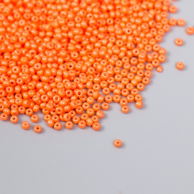 Бисер стекло 12/0 «Апельсин», 15 г