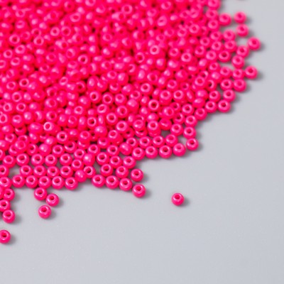 Бисер стекло 12/0 «Кукольный розовый», 15 г