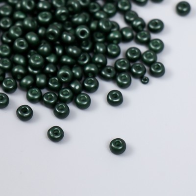 Бисер стекло 6/0 «Антрацит», 15 г