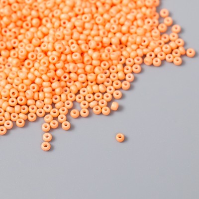 Бисер стекло 12/0 «Розовая креветка», 15 г