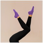 Носки для йоги Sangh, р. 36-39, цвет фиолетовый - Фото 7
