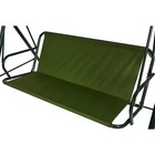 Усиленное тканевое сиденье для садовых качелей 115x51/44 см, оксфорд 600, олива - Фото 1