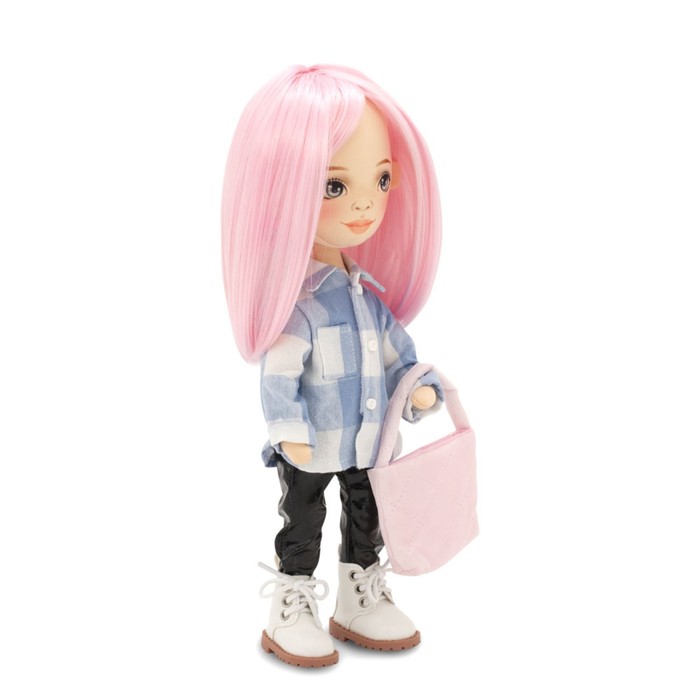 Мягкая кукла Billie «В клетчатой рубашке», 32 см, серия: Весна 60548