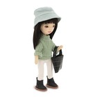 Мягкая кукла Lilu «В зеленом свитере», 32 см, серия: Весна - фото 6819331
